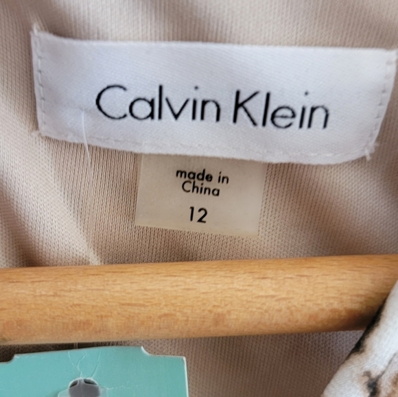 NWT Stitch Fix Calvin Klein | Suzetta Leopard Print Dress Size 12 - Picture 5 of 7